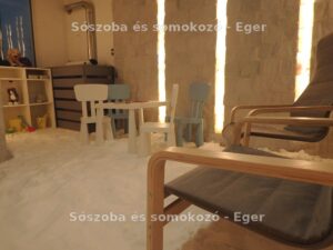 Sószoba, sóhomokozó, somokozó - sóterápia Eger