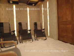 Sószoba, sóhomokozó, somokozó - sóterápia Eger