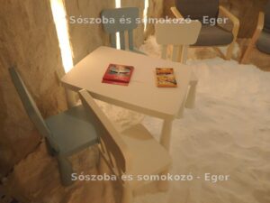 Sószoba, sóhomokozó, somokozó - sóterápia Eger